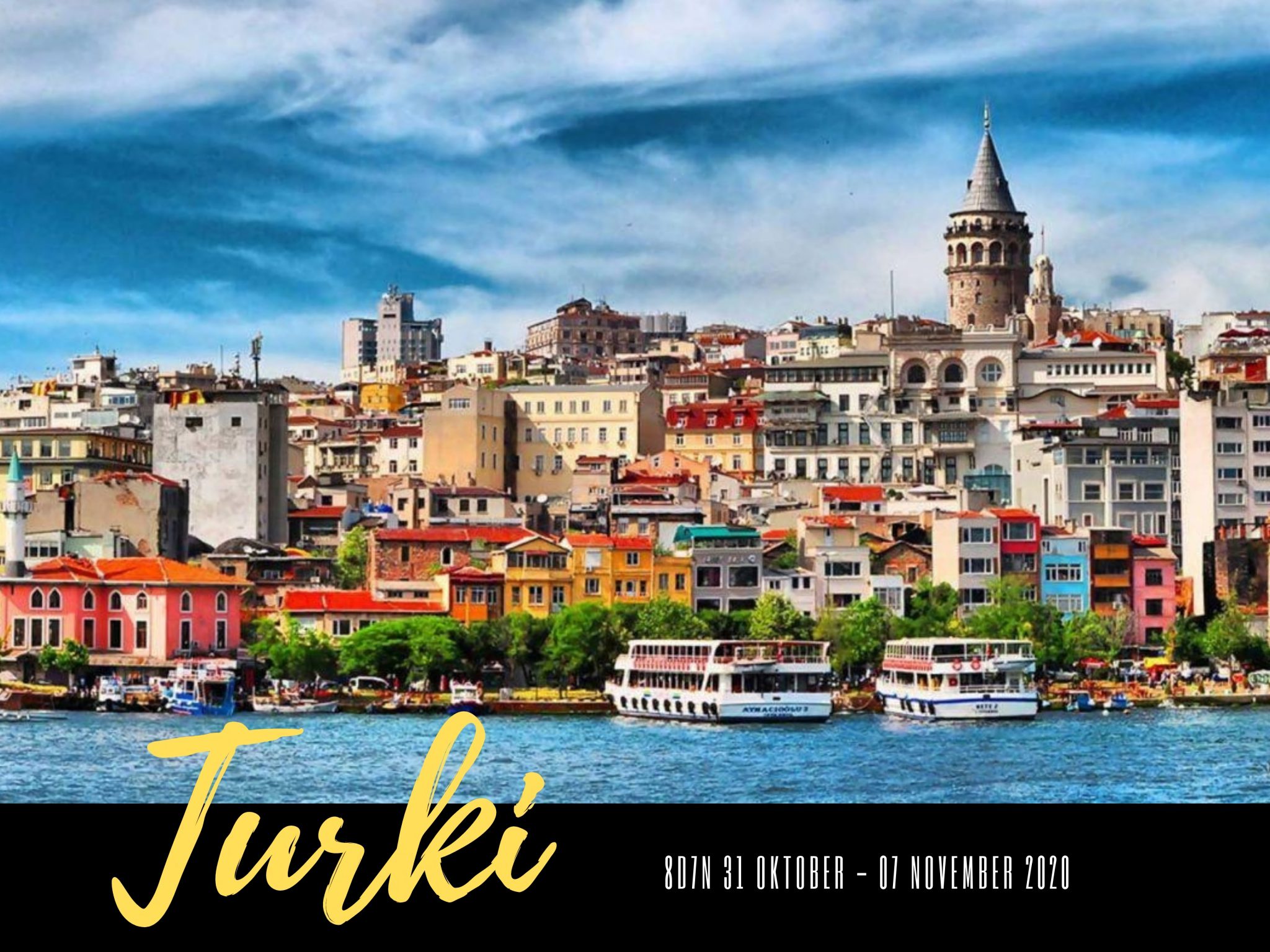 PAKET WISATA TOUR ke TURKI AUTUMN/MUSIM GUGUR 8D7N, 2020