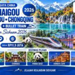 Paket Wisata China 9D Jiuzhaigou Chengdu Chongqing 2026 – Mulai Rp11,9 Juta + Bullet Train