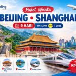 Paket Wisata Beijing Shanghai 9 Hari by Scoot 2026: Great Wall, Forbidden City, West Lake, dan Bullet Train – Mulai Rp11,99 Juta