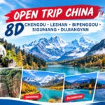 Paket Open Trip China 8D Chengdu Leshan Bipenggou Siguniang Dujiangyan Oktober 2026 – Mulai Rp12,69 Juta by Air China