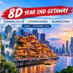 Paket Wisata China 8D Year End Getaway Zhangjiajie Chongqing Guangzhou Desember 2026 – Mulai Rp19,99 Juta by Garuda Indonesia